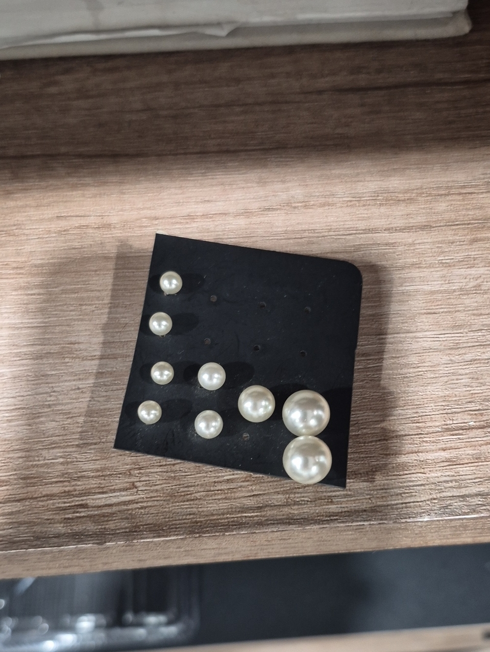 Pearl Stud Earring Set - Ivory Pearls